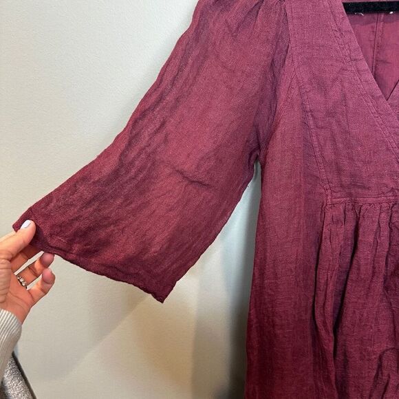 Sundance Linen Midi Dress Small - Picture 5 of 12